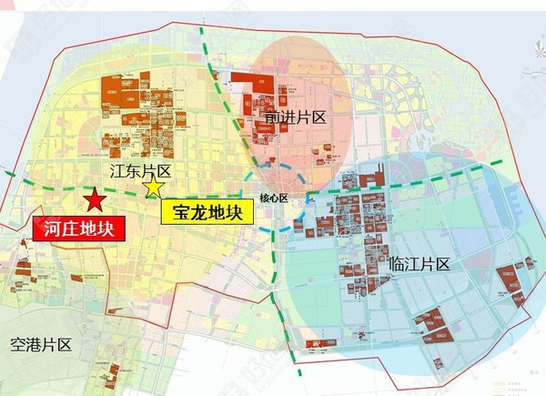 大江东河庄最新规划图-东河庄大江版图全新揭晓